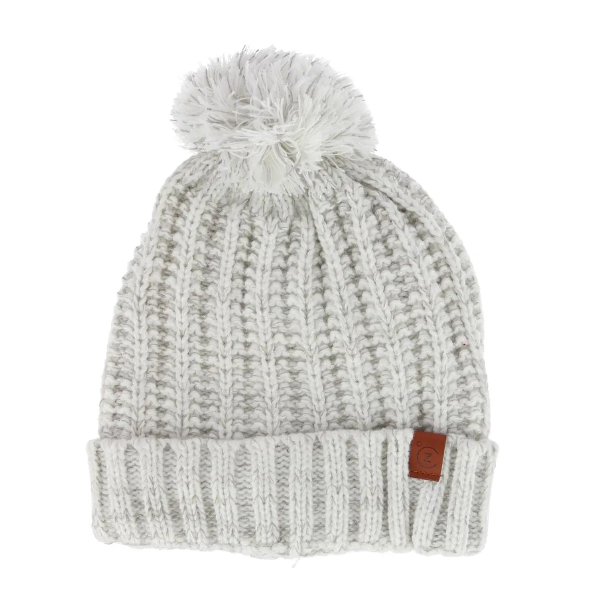 Women's Sherpa Lined Knit Winter Beanie Pom Hat