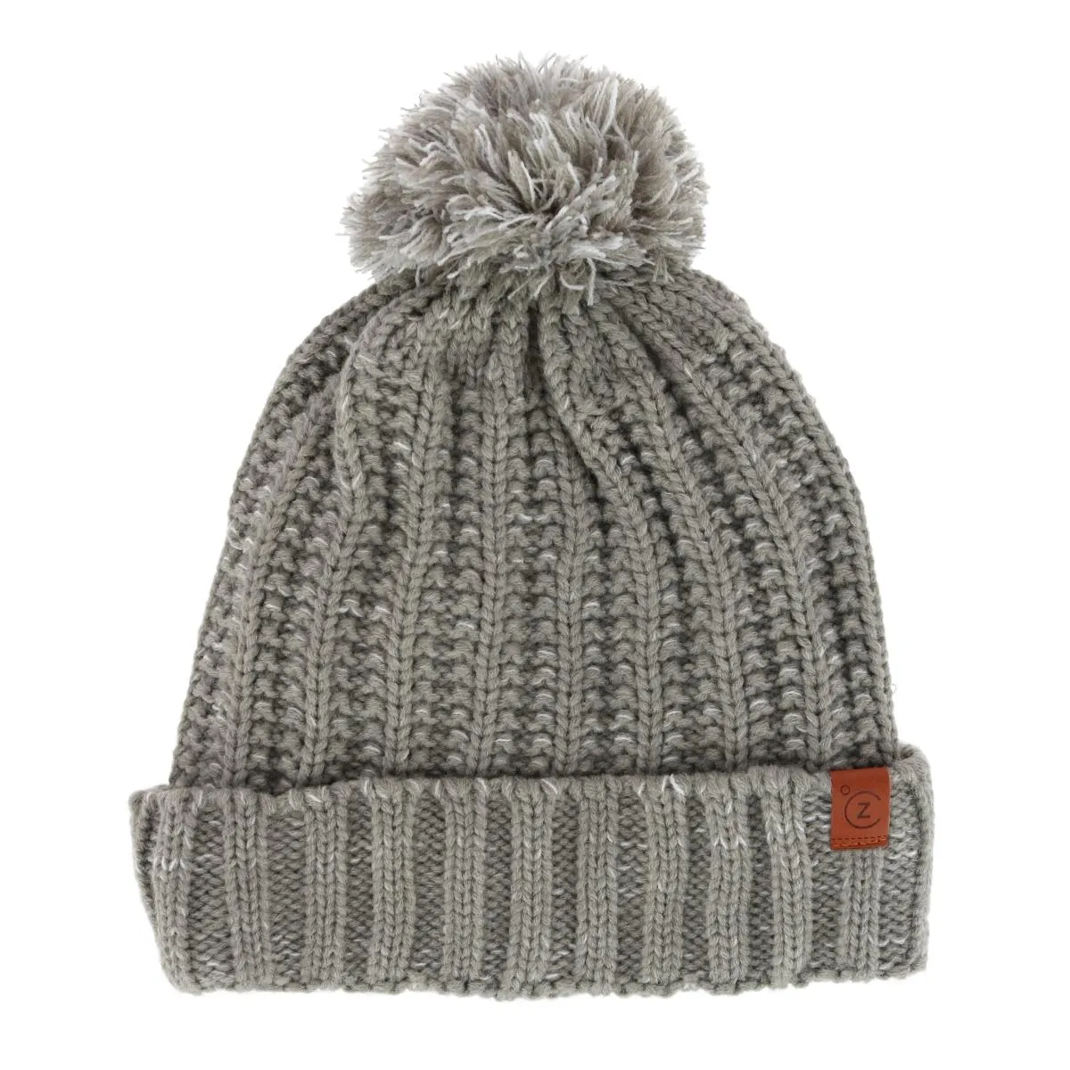 Women's Sherpa Lined Knit Winter Beanie Pom Hat
